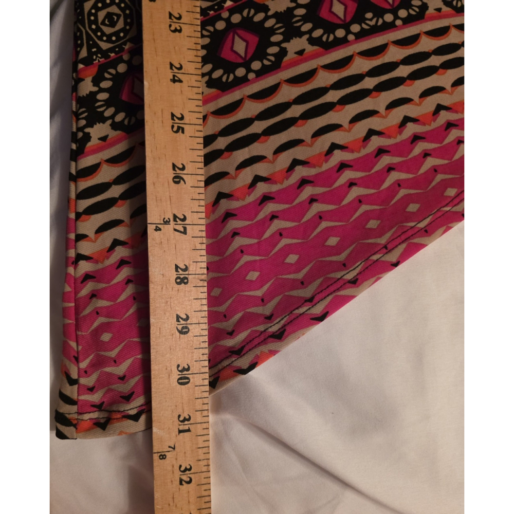 Cato Women's Tribal Polyester Round Neck Sleeveless Casual Top Blouse Size XL - Picture 9 of 10